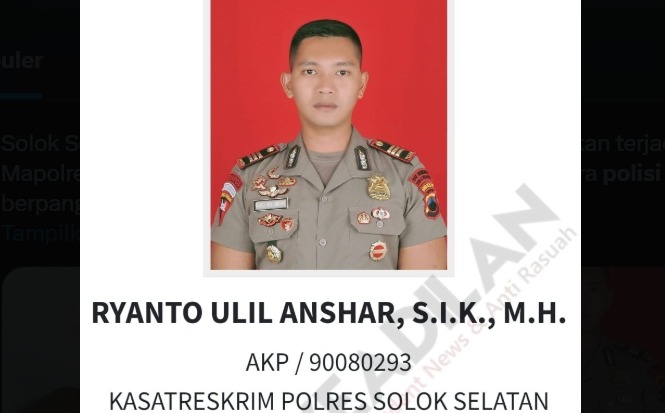 Terungkap! AKP Ryanto Ulil Pernah Curhat Ingin Keluar dari Polisi Sebelum Tewas Ditembak AKP Dadang